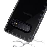 oneo VISION Samsung Galaxy S10 Plus Transparent Case - Dark Grey