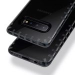 oneo VISION Samsung Galaxy S10 Plus Transparent Case - Dark Grey