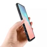 oneo VISION Samsung Galaxy S10 Plus Transparent Case - Dark Grey